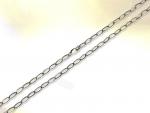 Ref-1573  Light silver cable link chain