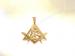 Ref-383  Gold Arch masonic pendant