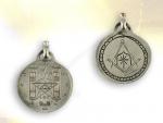Ref-2856  HIRAM and OUROBOROS masonic medal