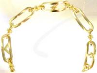 Ref-1786  Bracelet maonnique vermeil